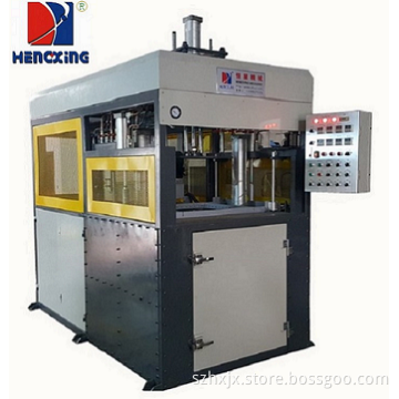 Plastic blister forming machine for thick plastic sheet